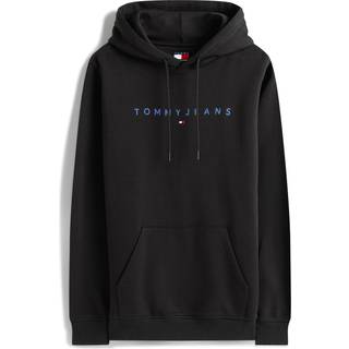 Linear Logo Embroidery Kangaroo Pocket Hoody