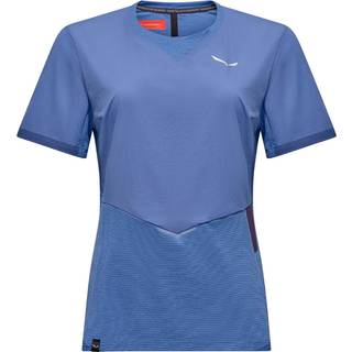 Salewa Women's Pedroc Dry Wind T-Shirt Funktionsshirt Damer størrelse 38 farve blå