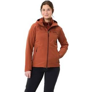 Vaude Women's Elope Stormfleece Hoody Softshelljakke Damer størrelse 44 farve rød