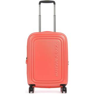 Mandarina Duck Logoduck+ Kuffert med 4 hjul koral