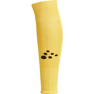 Craft 1913914 squad sock w-o foot solid sr Unisex Sweden Yellow One size