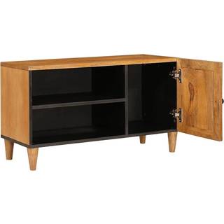 TV Enheder med hylde Lys Brun 80 x 33 x 46 cm Konstrueret træ