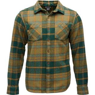 Black Diamond Men's Project Heavy Flannel Deep Woods-laurel Green Plaid, M