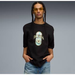 Graphic PUMA Fest Boxy Tee Men, Clothing, Black, L