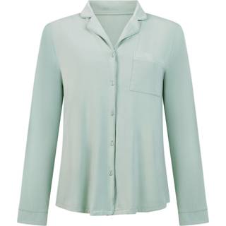 Hunkemöller Langærmet jerseyjakke Essential grøn - M