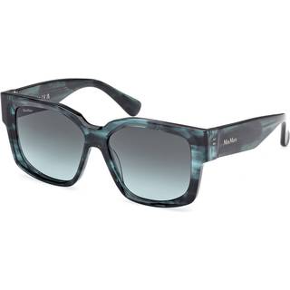Max Mara MM0145 98P 54 Solbriller Kvinder Grøn - Striped Dark Green - 54mm