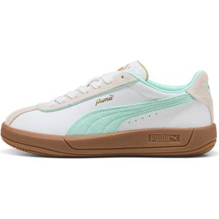 PUMA Club Klassika Sneakers Women, Shoes, White/Mint Melt/Vapor Gray, 36
