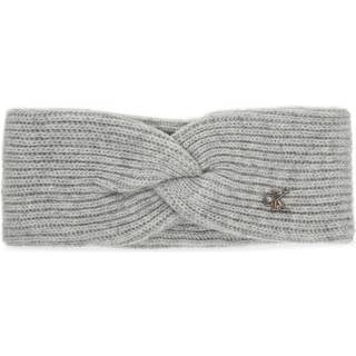 Wool Blend Soft Twist Headband - Grey - One Size