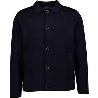 MAERZ Muenchen Herren Pullover blau unifarben