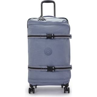 Kipling Basic Spontaneous M Kuffert med 4 hjul blå grå