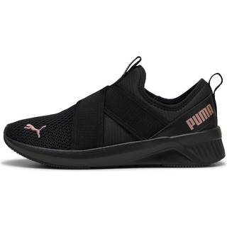 PUMA SOFTRIDE Harli Slip-On Running Shoes Women, Sport, Black/Black/Rose Gold, 37