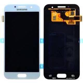 Samsung A3 2017 Skærm med LCD Display - blå