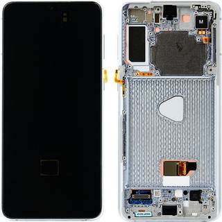 Samsung Galaxy S21 Plus LCD Skærm Original - Phantom Silver