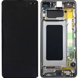 Samsung Galaxy S10 Plus LCD Skærm Original - Sølv