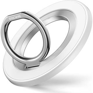 Magnetisk telefon ringholder til magsafe syncwire magnetisk telefon ring greb finger kickstand med tosidet magnetisk kompatibel med iPhone 16 pro