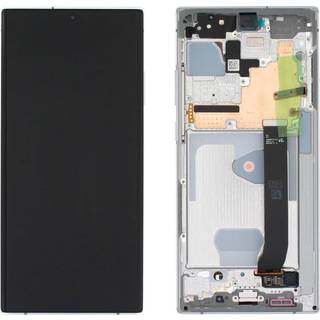 Samsung Galaxy Note 20 Ultra LCD Skærm Original - Mystic White