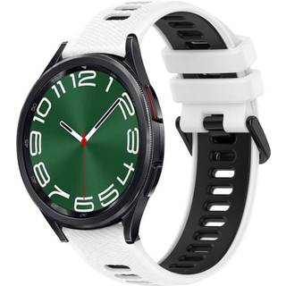 Samsung Galaxy Watch 6 Classic 47mm Urrem - Hvid/Sort