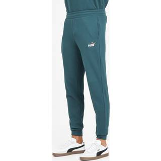 PUMA Essentials 2 Colour No.1 Logo Sweatpants Men, Clothing, Green Terrain, XL