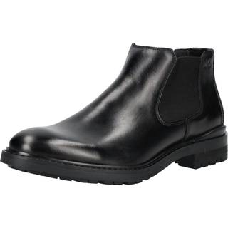LLOYD Herren Chelsea Boots schwarz Glattleder