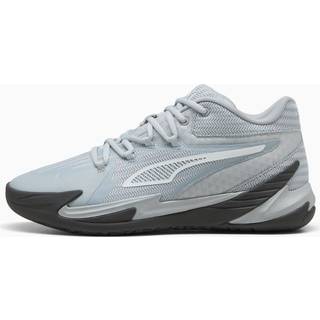 PUMA The Dagger Basketball Shoes Unisex, Shoes, Platinum Gray/Dusky Gray/White, 45