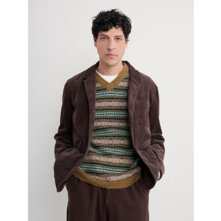 Seasalt Cornwall Seasalt Cornwall Brown Mens Plantsman Cord Blazer