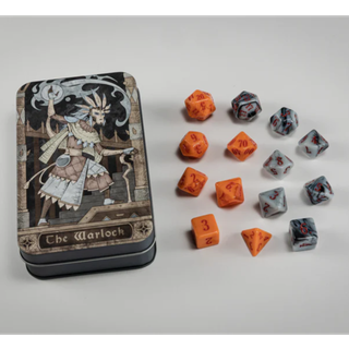Character Class Classic RPG Dice Set Warlock (14)