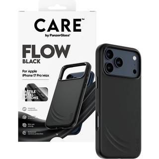 CARE by PanzerGlass iPhone 17 Pro Max Feature Flow Mobil Cover - MagSafe Kompatibel - Sort