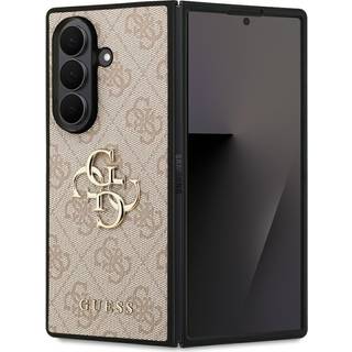 Samsung Galaxy Z Fold7 Guess 4G Big Metal Logo Hybrid Cover - Pink