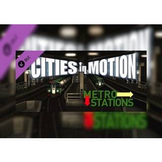 Cities in Motion: Metro Stations (DLC) (PC) Steam Key - GLOBAL
