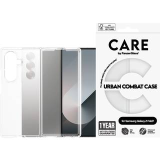 Samsung Galaxy Z Fold7 - CARE by PanzerGlass - FLAGSHIP Urban Combat Case - Transparent