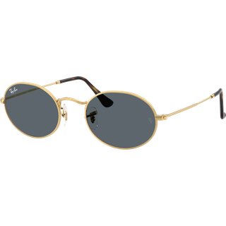 Ray-Ban RB3547N Oval 001/R5 51 Solbriller Mænd Guld - Arista Gold - 51mm