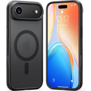 iPhone Air - TORRAS Guardian Magnetic Hybrid Plastik Cover - MagSafe Kompatibel - Sort