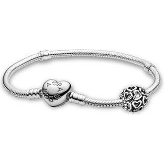 Pandora 28926 Geschenkset Damenarmband Silber Herzen