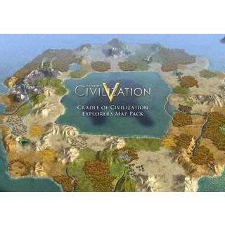 Sid Meier's Civilization V - Explorers Map Pack (DLC) (PC) Steam Gift - GLOBAL