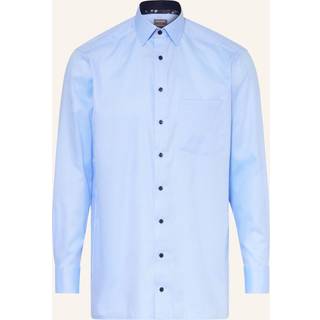 OLYMP Herren Hemd blau Comfort Fit