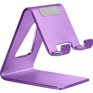 Aoviho Mobiltelefon Stand Telefonholder til Skrivebord Aluminium Desktop Telefon Dock til iPhone 15 14 13 12 pro 11 X Xs max 8 7 6 6s Plus SE Sam