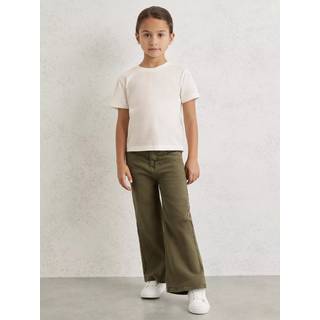 Reiss Reiss Belle bomulds-T-shirt med rund hals