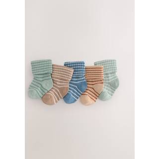 Next Baby Roll Top Sokker 5 Pakke (0mdr.-2år)