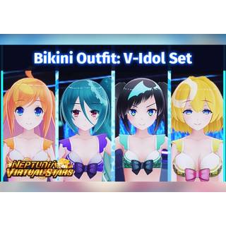 Neptunia Virtual Stars - Bikini Outfit: V-Idol Set (DLC) (PC) Steam Key - GLOBAL
