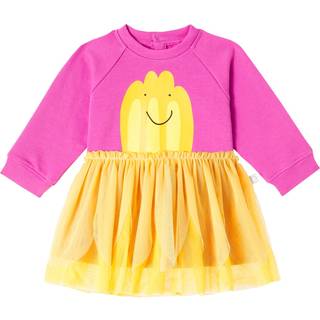 Stella McCartney Kids Baby printed cotton jersey dress - pink - M 3