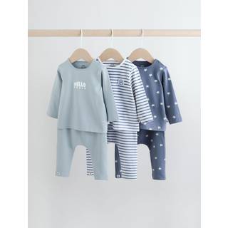 Next Toppe og Leggings 6 -delt babysæt (0måneder-3år)