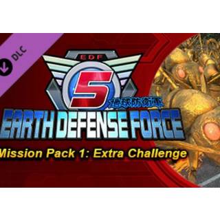 EARTH DEFENSE FORCE 5 - Mission Pack 1: Extra Challenge (PC) Steam Gift - GLOBAL