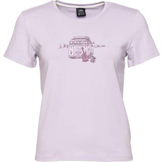 Chillaz Women's Iseo Out In Nature T-shirt Damer størrelse 34 farve hvid/lilla