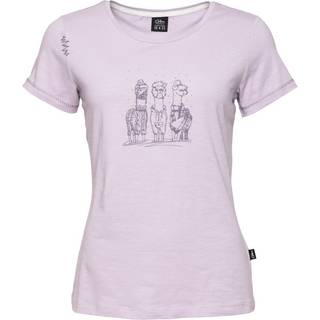 Chillaz Women's Gandia Alpaca Gang Winter T-shirt Damer størrelse 36 farve lilla