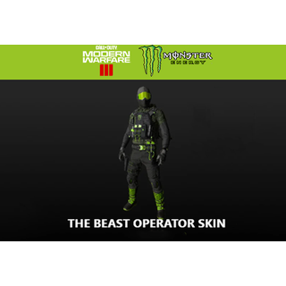 Monster Energy X Call of Duty: The Beast Operator Skin (DLC) Official website Key - GLOBAL