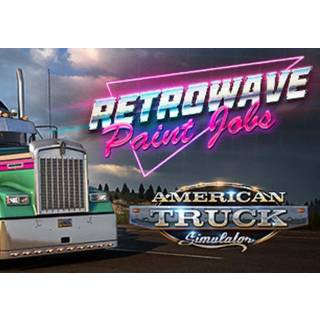 American Truck Simulator - Retrowave Paint Jobs Pack (PC) Steam Gift - GLOBAL