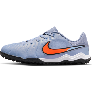 Nike Jr. Tiempo Legend 10 Academy Low Top-fodboldsko til mindre/større børn (grus) - blå - 36.5