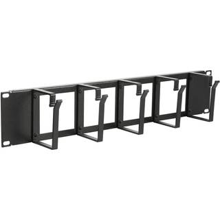 LANVIEW 2U 19" CABLE ORGANIZER PANEL