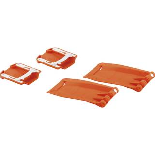 Petzl Antisnow Lynx Steigeisen størrelse One Size farve orange