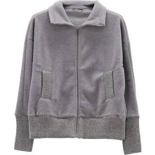 Jeanne Baret Women's Wallis Jacket Fleecejakke Damer størrelse 42 farve grå